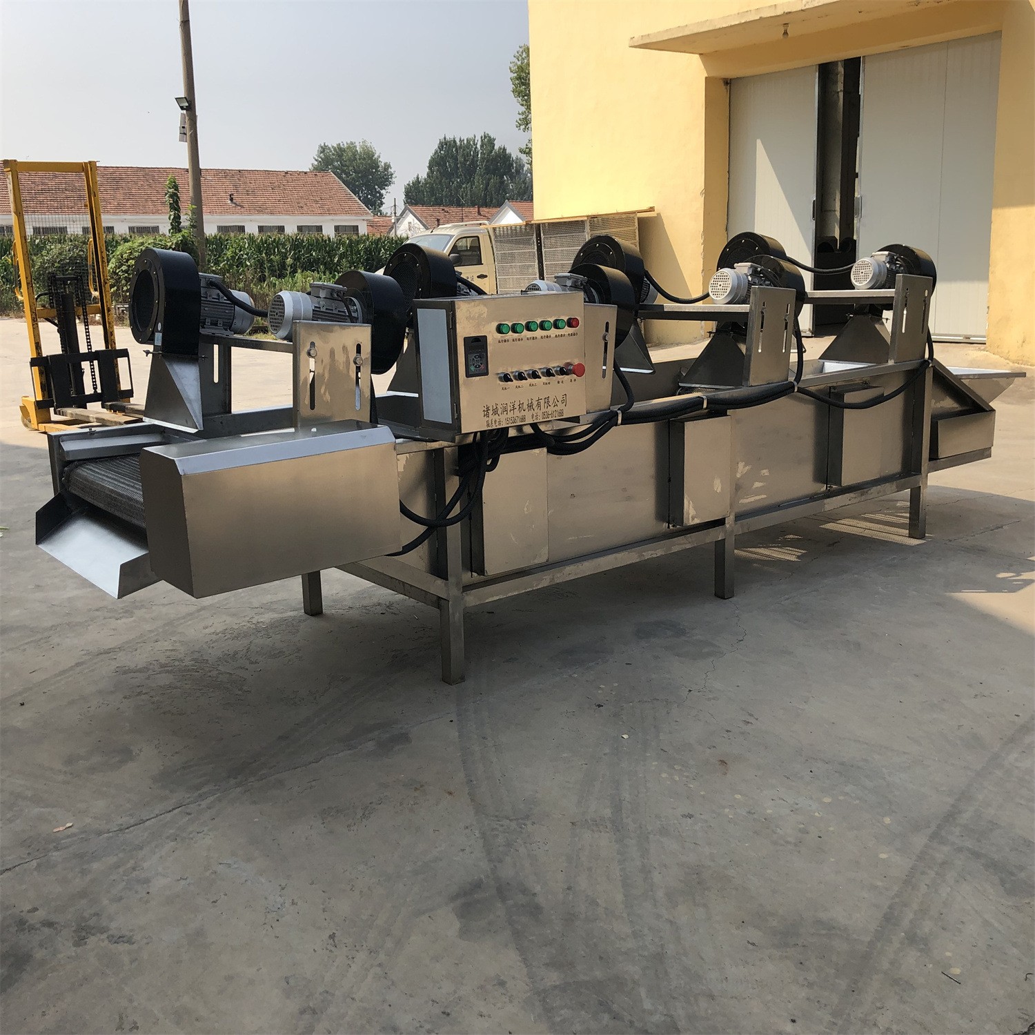 清洗风干流水线 大头菜金针菇包装袋翻转式风干机 咸菜翻转风干机图2