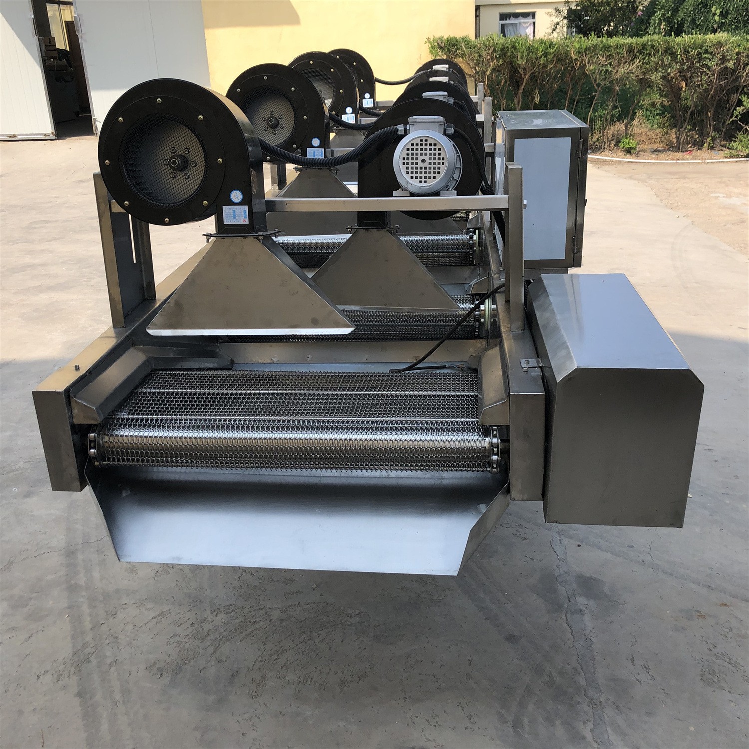 清洗风干流水线 大头菜金针菇包装袋翻转式风干机 咸菜翻转风干机图3