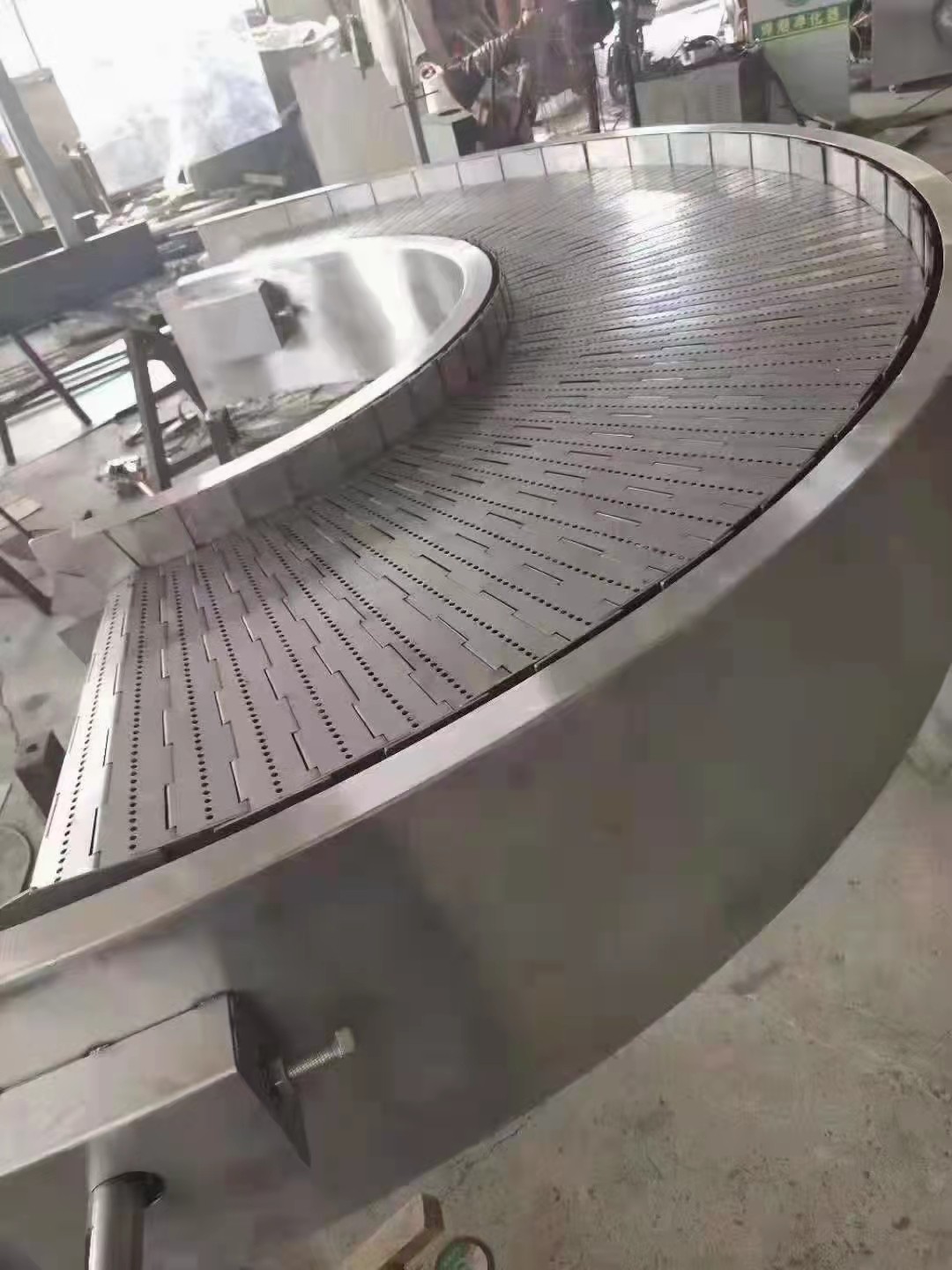 不锈钢链板烘干机 果蔬生鲜脱水生产线 食品加工传送清洗烘干输送机图4