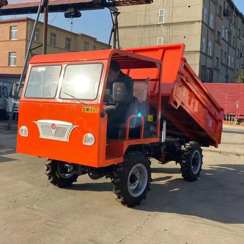 矿用四不像运输车 工程运输四轮拖拉机农用果园自卸运输车图2