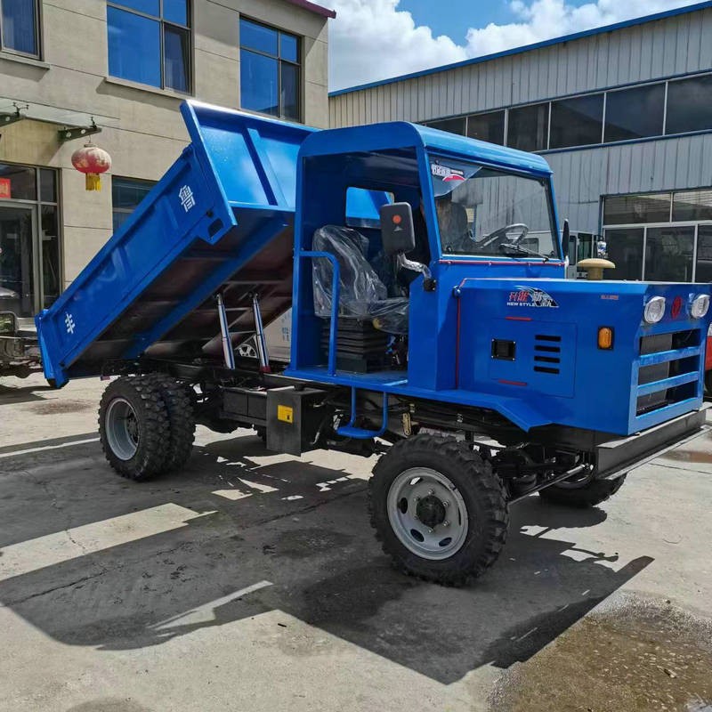 矿用四不像运输车 工程运输四轮拖拉机农用果园自卸运输车图3