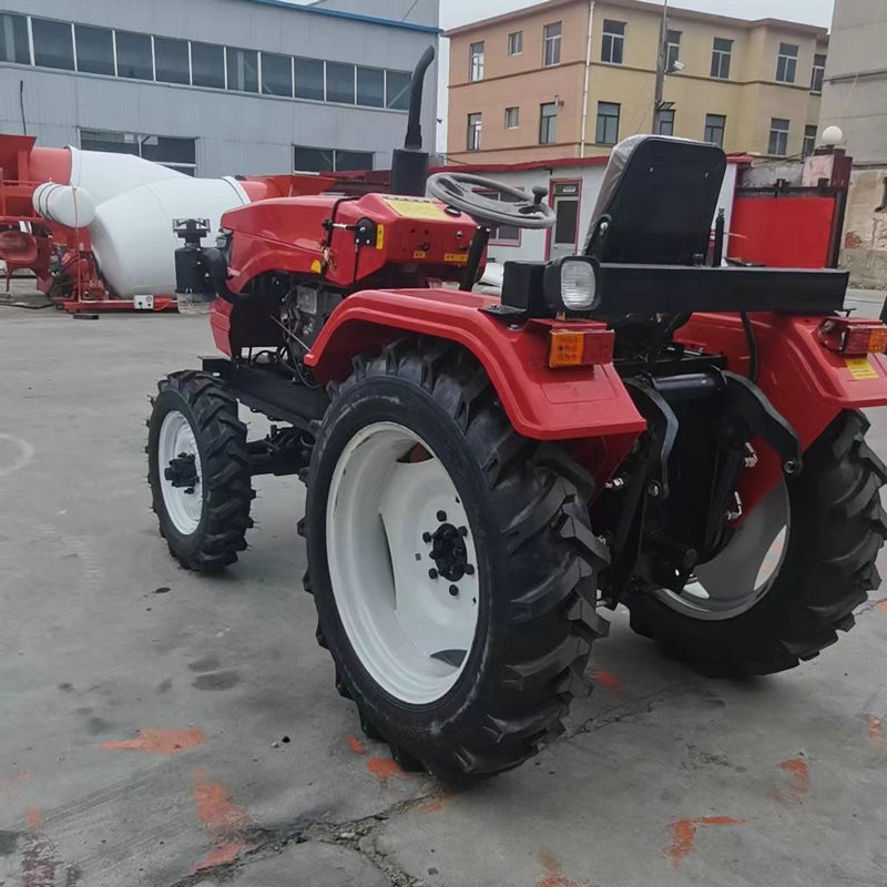 农用果园四轮拖拉机 大马力四驱旋耕机多功能微耕机厂家图3