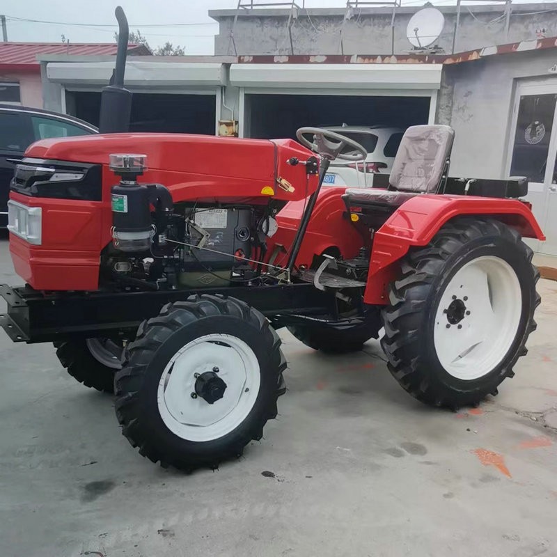 农用果园四轮拖拉机 大马力四驱旋耕机多功能微耕机厂家图4
