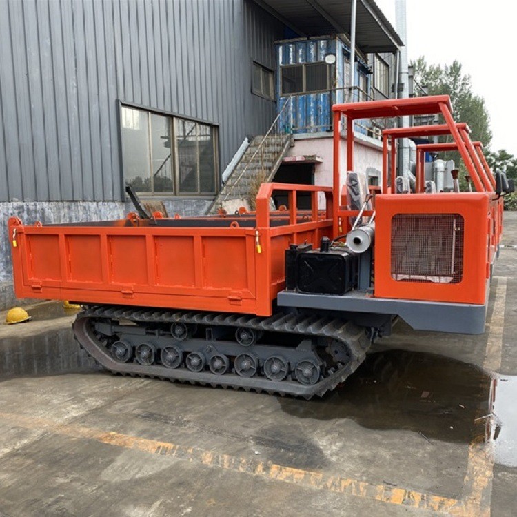山地筑路用履带运输车 小型履带自卸车 6吨座驾式爬山虎厂家图3
