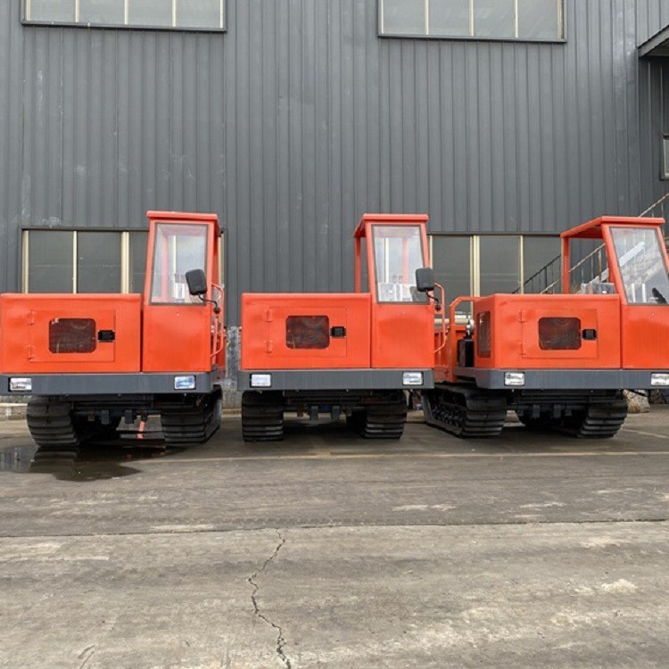 山地筑路用履带运输车 小型履带自卸车 6吨座驾式爬山虎厂家图4