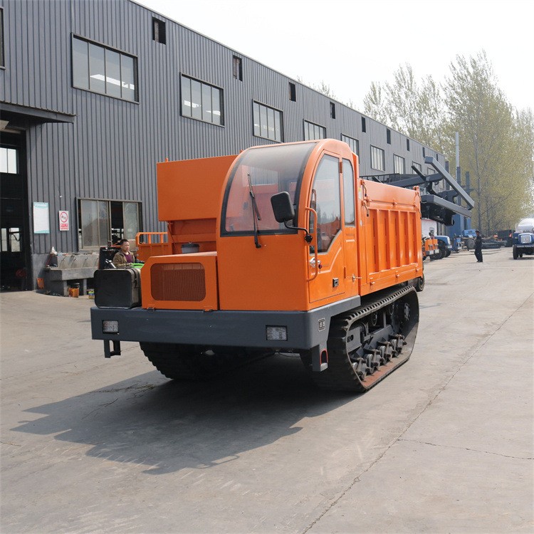 建筑工程用履带运输车 8吨履带自卸车 可加装吊具简单易操作图4