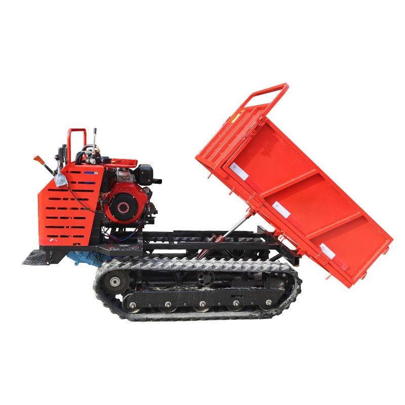 爬山虎履带运输车 农用果园山地全地形爬坡拖拉机 柴油自卸搬运车图5