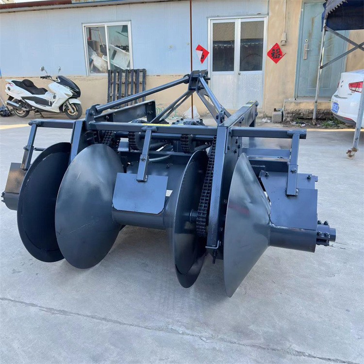 一次成型草莓开沟四轮带动起垄机 蔬菜大棚整地械旋耕开沟起垄机图4