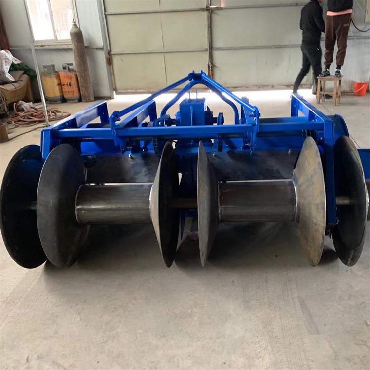 一次成型草莓开沟四轮带动起垄机 蔬菜大棚整地械旋耕开沟起垄机图3