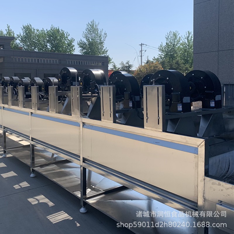 火腿肠风干机不锈钢翻转式风干流水线土豆加工生产风干设备鲜玉米图2