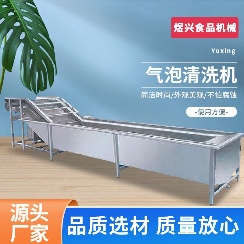 气泡清洗机 快餐食堂净菜处理设备 餐厅蔬菜海鲜清洗机 可批发食