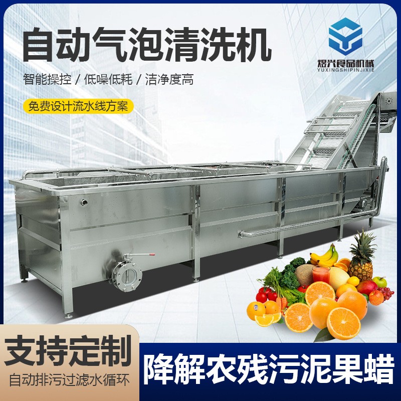 洗菜机商用果蔬清洗机全自动气泡清洗机去除农药蔬菜洗菜机可批发图2