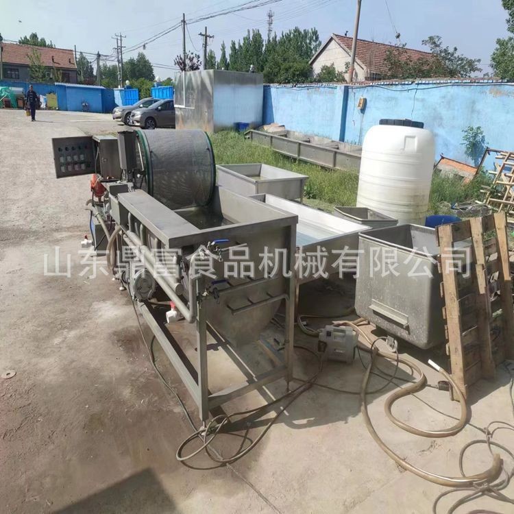 厂家自产大型鼓泡旋流水式大型洗菜机 供应蔬果清洗机 涡流洗菜机图4