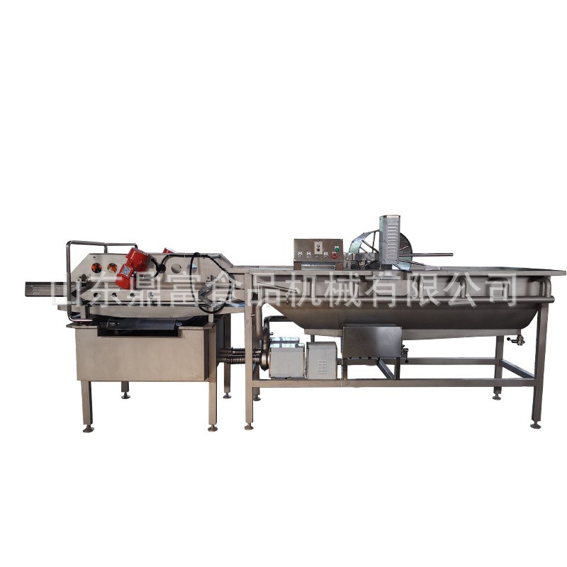 厂家自产大型鼓泡旋流水式大型洗菜机 供应蔬果清洗机 涡流洗菜机图5