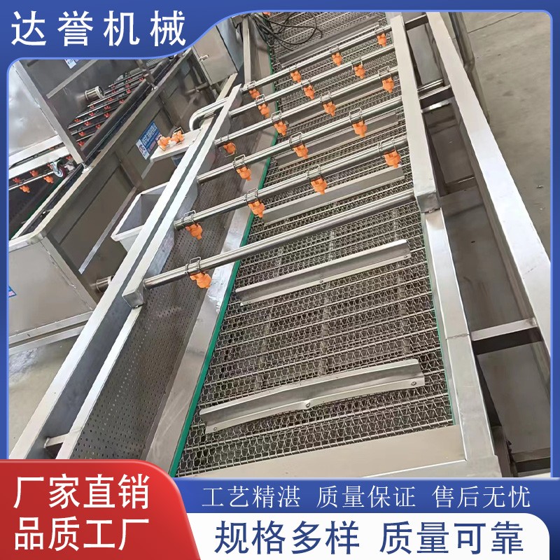 达誉机械 净菜加工流水线 果蔬气泡清洗机 厂家直售 质量保证图3