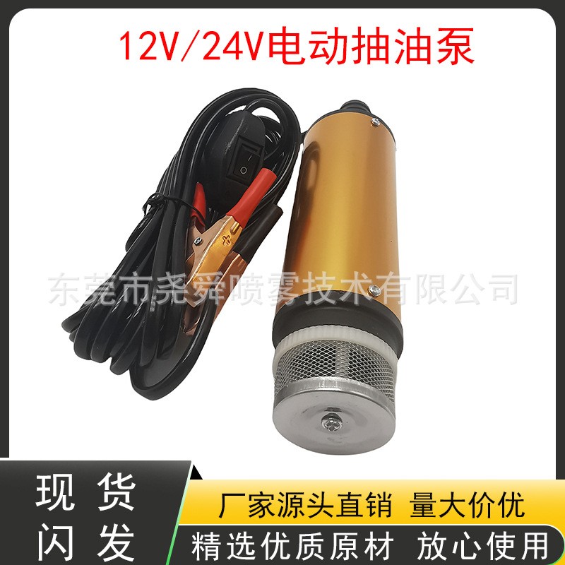 电动抽油泵12V24伏220V柴油汽油通用油抽子抽水泵小型抽油神器图2