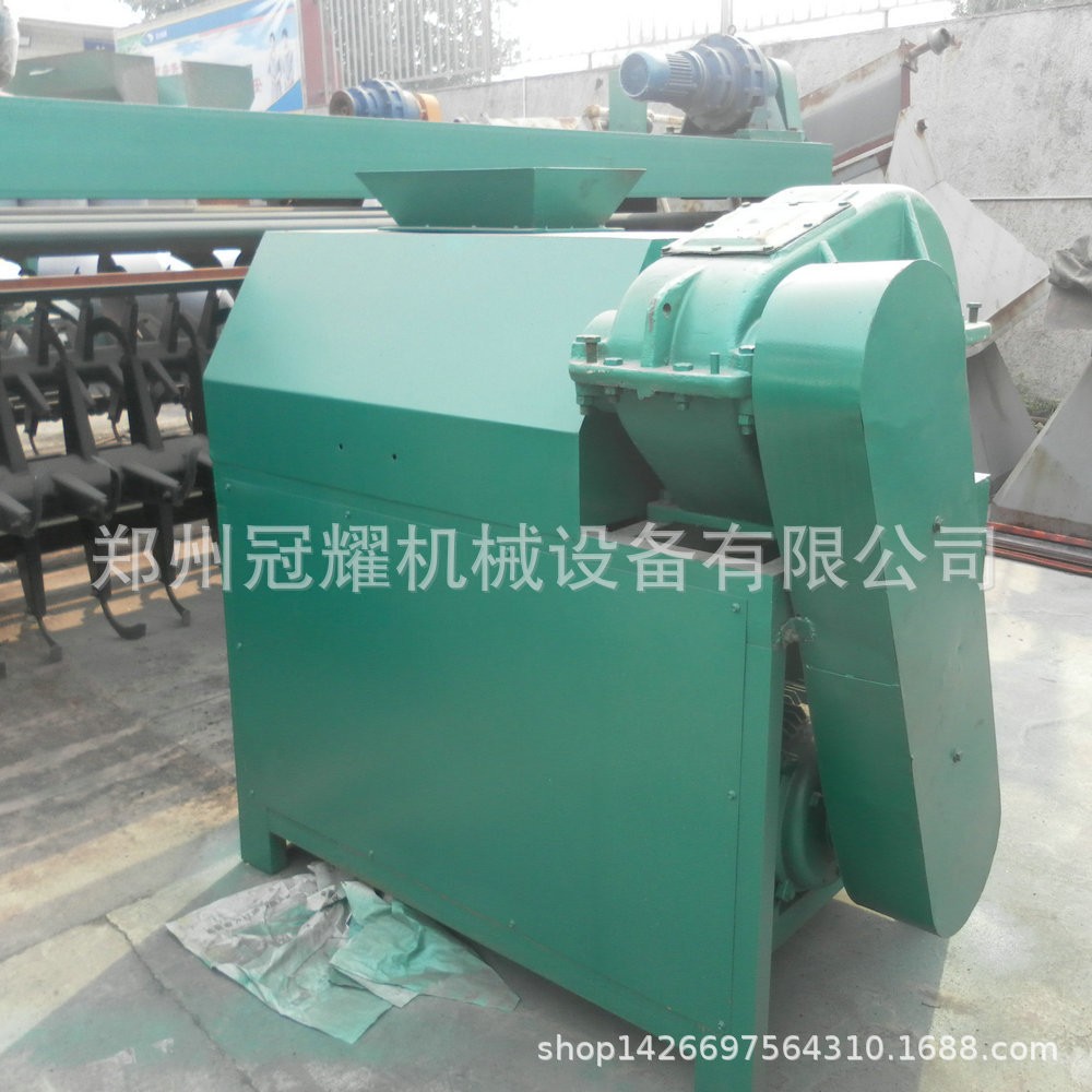 挤压成型颗粒肥设备 有机肥造粒对辊造粒机图2
