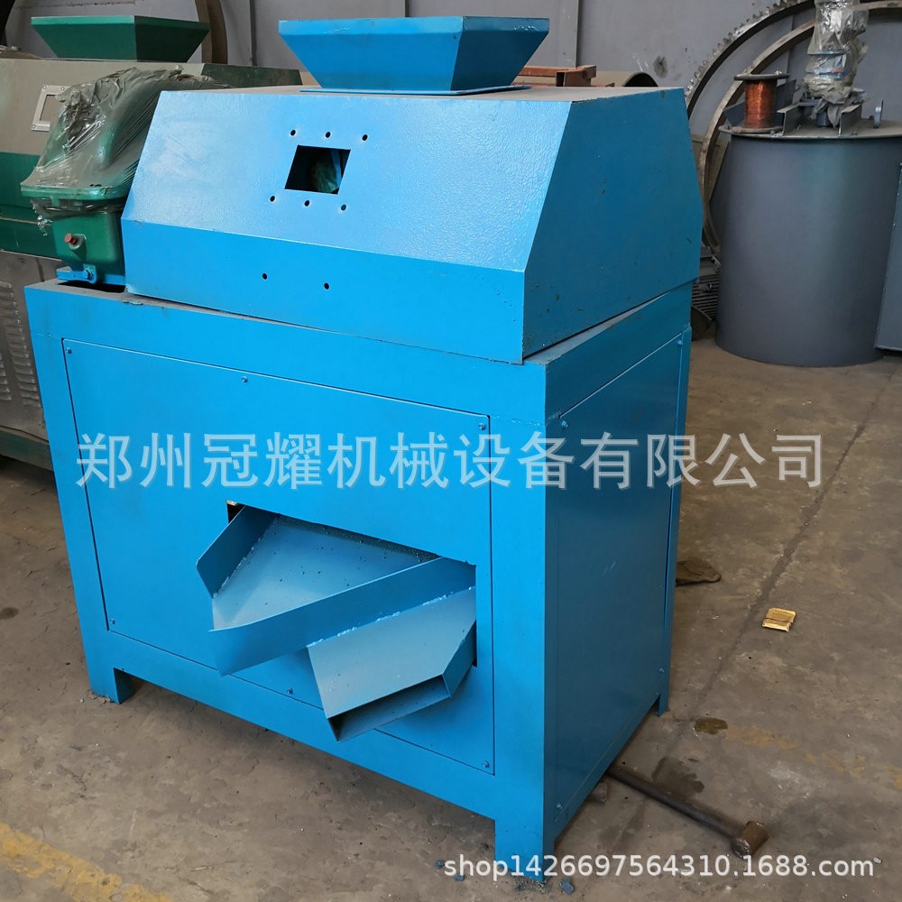 挤压成型颗粒肥设备 有机肥造粒对辊造粒机图5