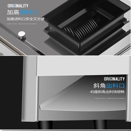 电动商用家用切肉机切肉片肉丝机 绞肉沫机 不锈钢小型切肉机图2