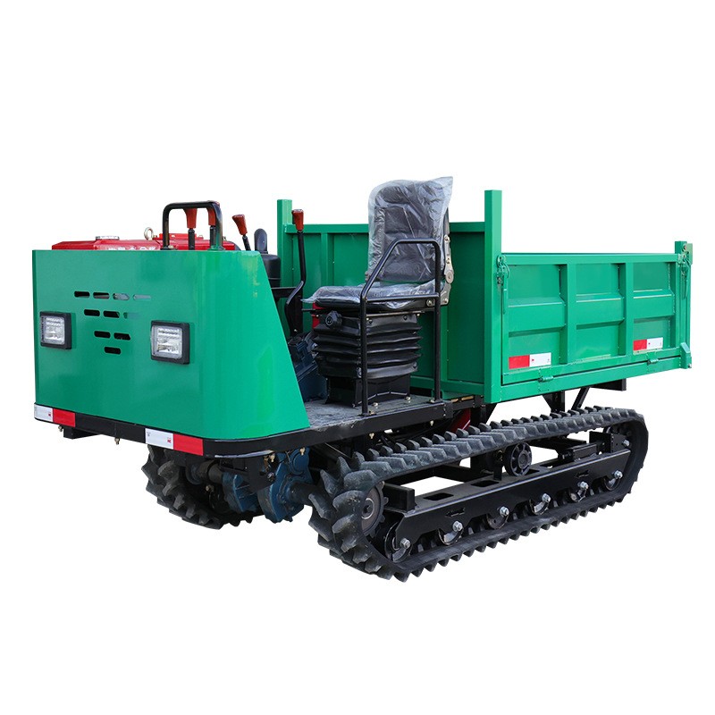 履带运输车1吨农用自卸拖拉机果园2吨建筑工程全地形爬山虎运输车图5