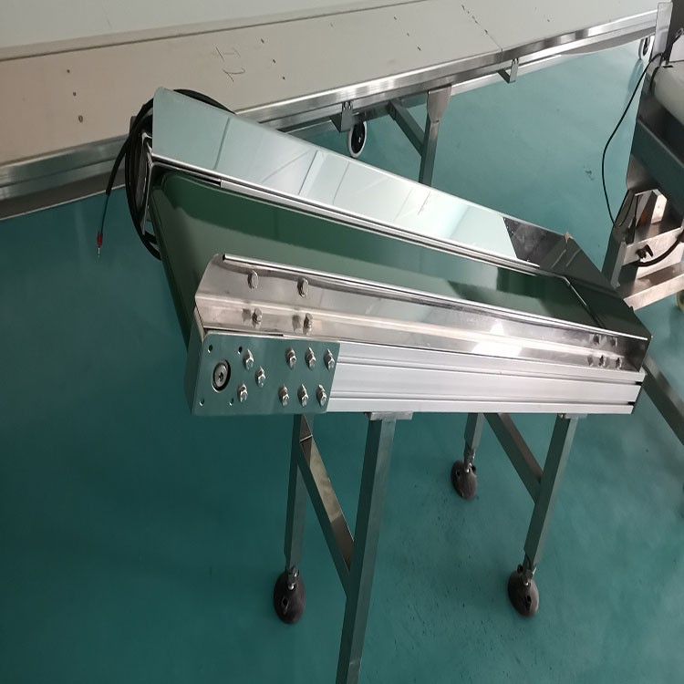 食品爬坡传送机 小型不锈钢链板输送机 工业生产线提升机图5