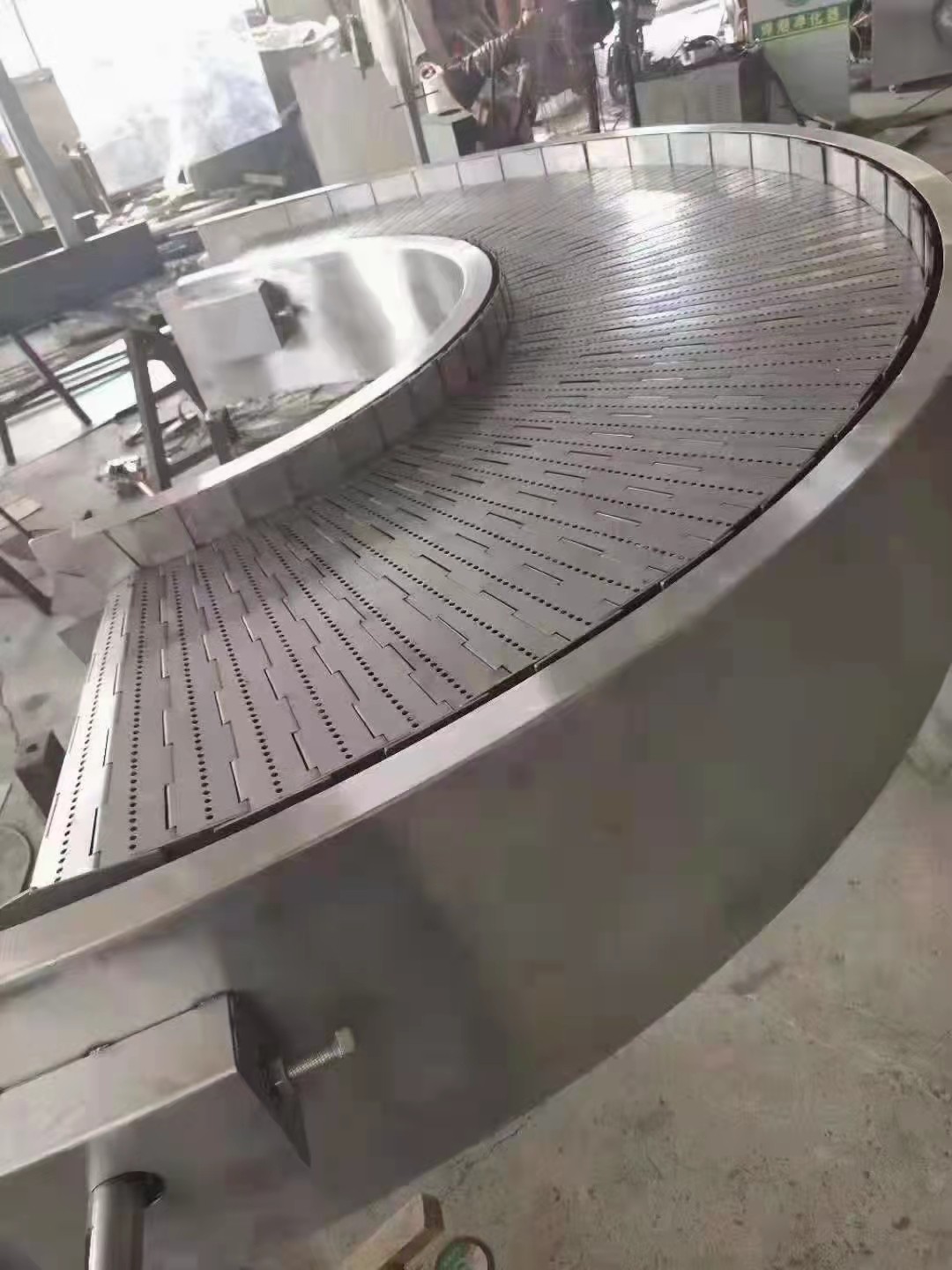 不锈钢链板烘干机 果蔬生鲜脱水生产线 食品加工传送清洗烘干输送机