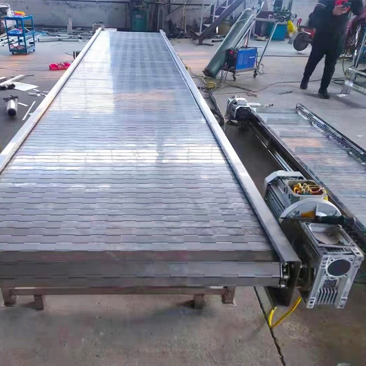 不锈钢链板烘干机 果蔬生鲜脱水生产线 食品加工传送清洗烘干输送机图5