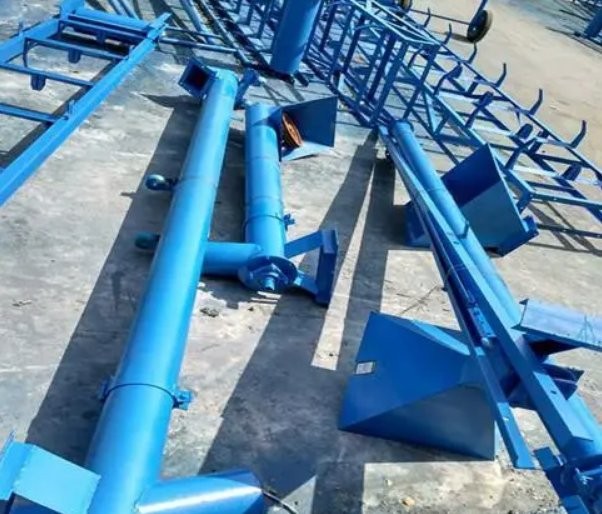 物料输送提升用 食盐粮食小麦玉米绞龙不锈钢提升机批发图2