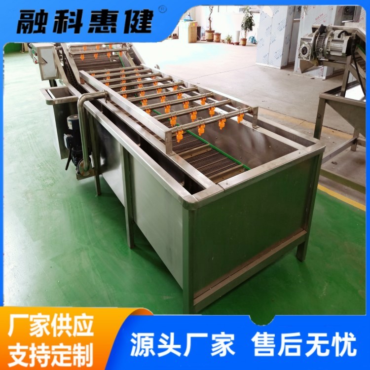 高压气泡清洗机 果蔬清洗不锈钢设备 大姜气泡清洗流水线图4