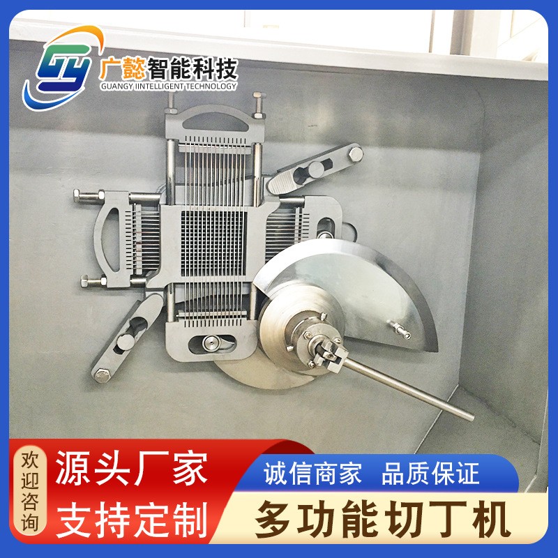 鸡胸肉切丁设备 肉类五花肉切丁机 多功能冷冻猪肉牛肉切粒机图5