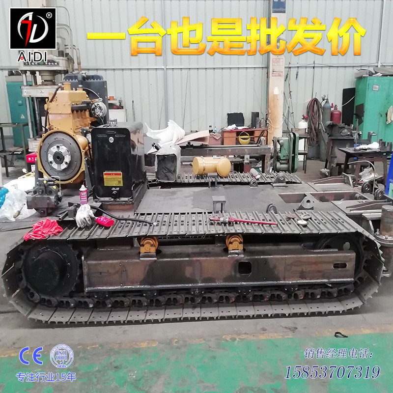 履带运输车 钢履带底盘底盘 配液压站 济宁厂家图3