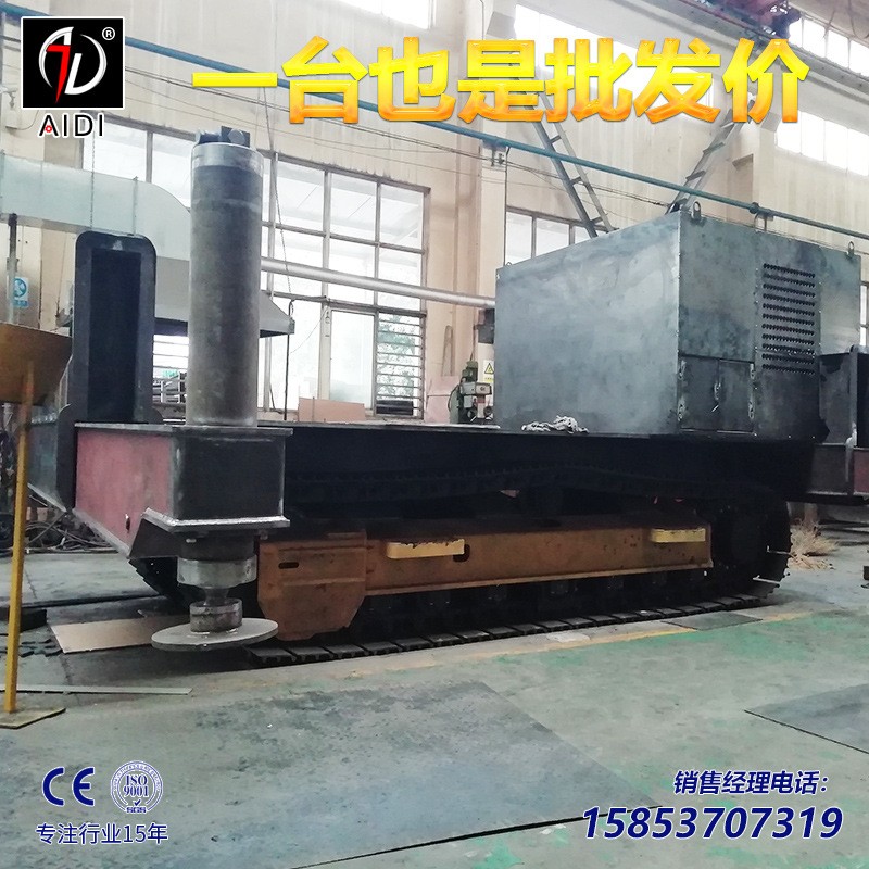 履带运输车 钢履带底盘底盘 配液压站 济宁厂家图2