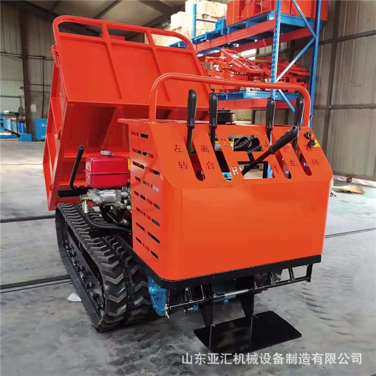 手扶履带运输车 农用自卸爬山虎拖拉机 全地形履带车现货图4