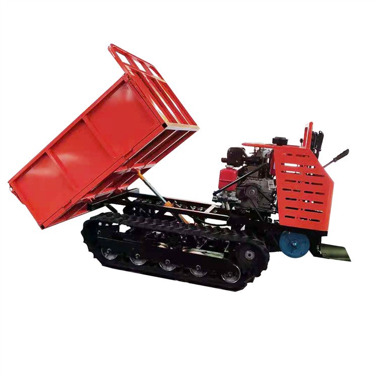 1吨履带运输车 全地形手扶爬山虎 山地自卸履带拖拉机图5