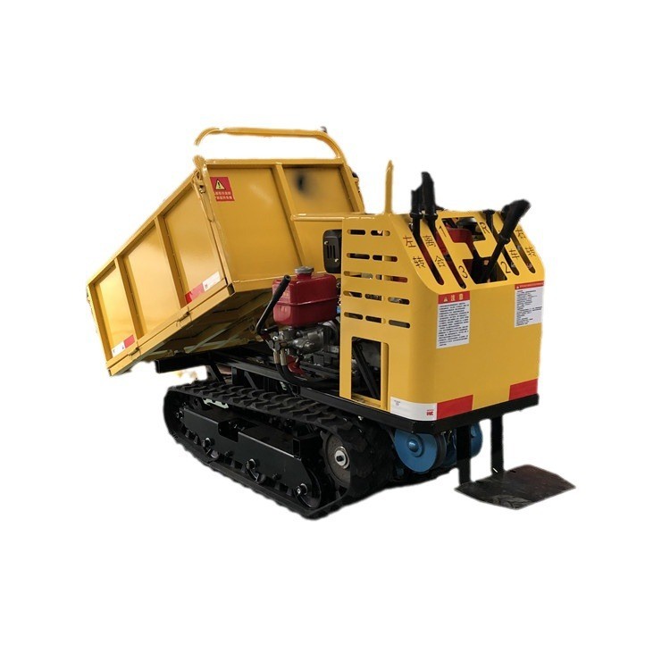 农用手扶式履带运输车 工程农用履带搬运车 带吊机履带运输车图5