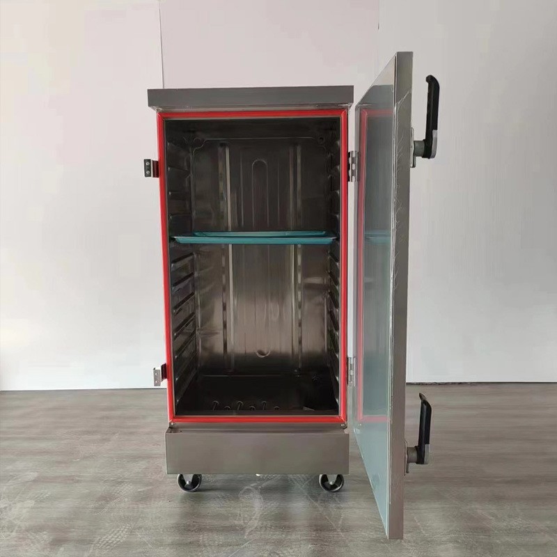 现货销售单门12盘蒸饭柜 全自动蒸饭车 商用蒸饭柜 多功能蒸饭柜图5