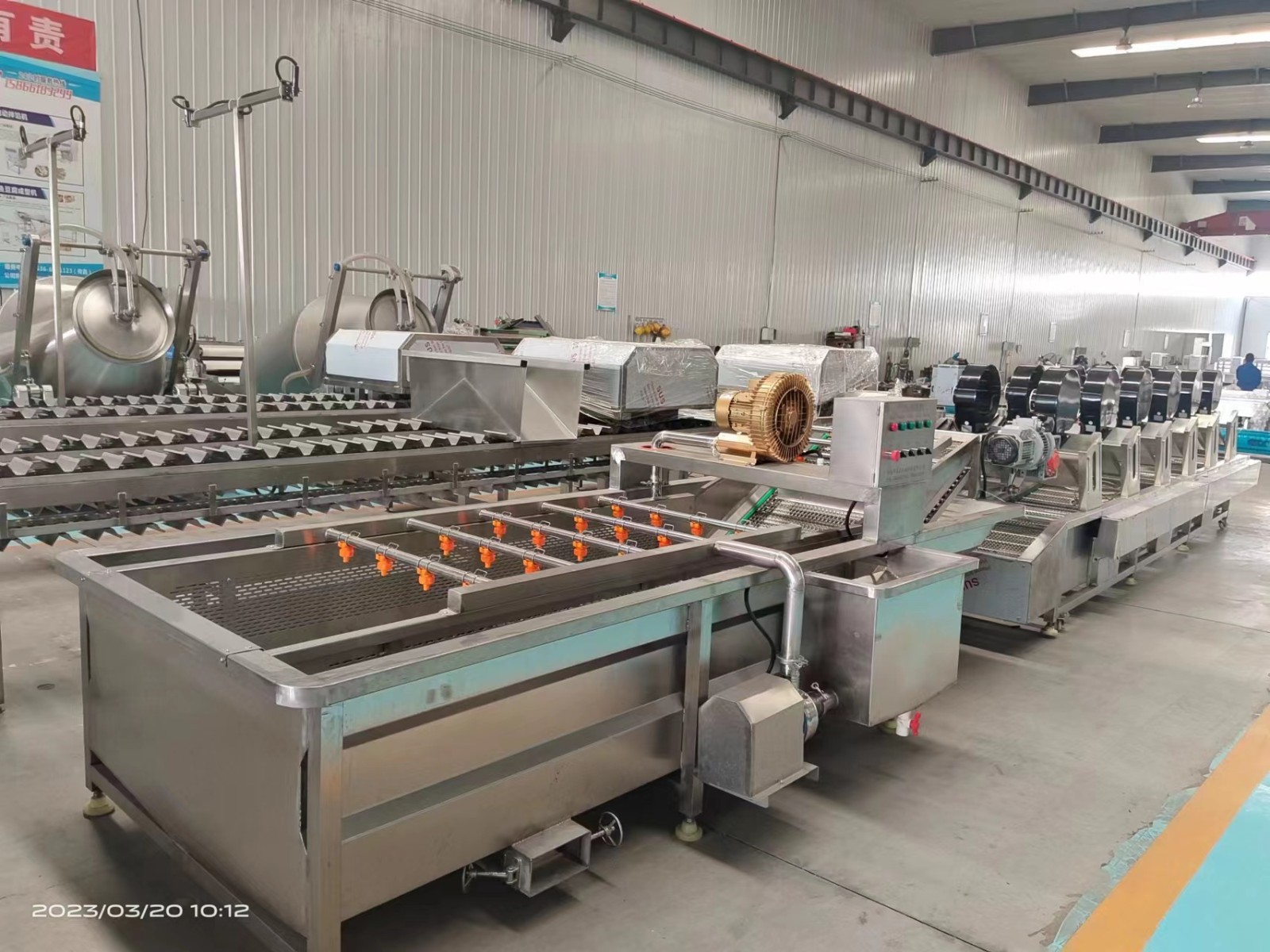 全自动气泡清洗机设备 瓜果蔬菜清洗机器 不锈钢多功能气泡清洗机图3