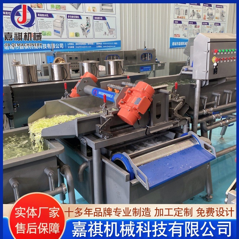 涡流清洗机 净菜加工设备 根茎类蔬菜加工设备 叶菜类加工设备图2