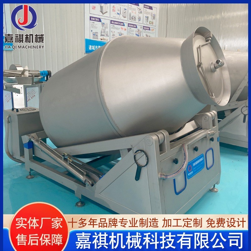 供应肉食品入味腌肉设备 呼吸式液压式滚揉机 猪排腌制机价格图4