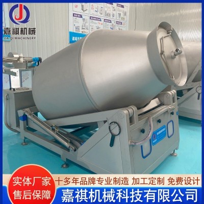 供应肉食品入味腌肉设备 呼吸式液压式滚揉机 猪排腌制机价格