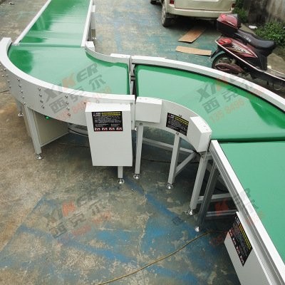 90度皮带转弯机 循环U形输送线 食品传送带 180度图3