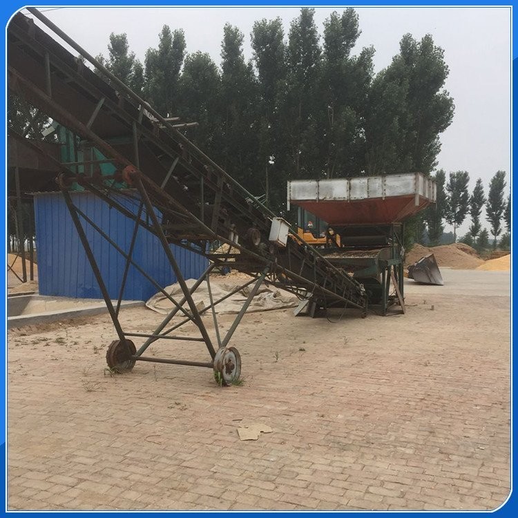 带式输送机 滚筒式皮带输送机 多倾角传输 强力帆布输送带鑫荣制造图2