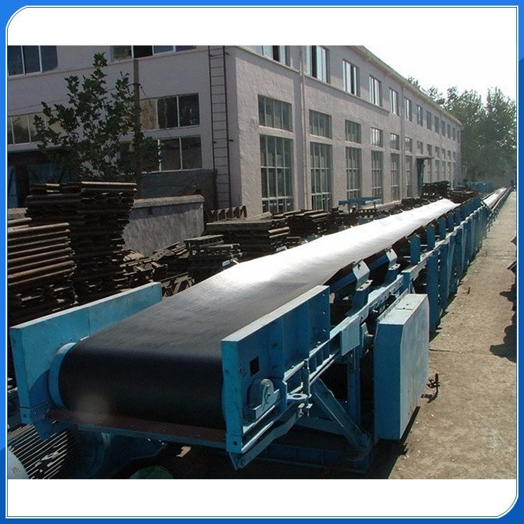 带式输送机 滚筒式皮带输送机 多倾角传输 强力帆布输送带鑫荣制造图4