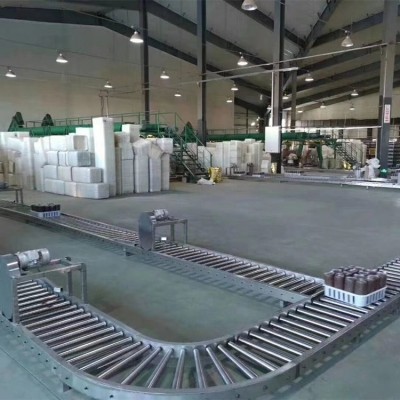 供应食用菌输送线 不锈钢滚筒式输送机 金万捷专业生产