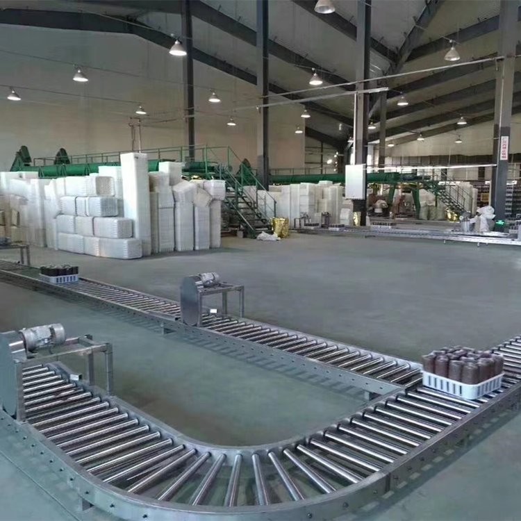 食用菌专用设备 动力滚筒输送机 金万捷 食用菌输送线图2