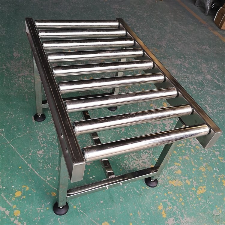 机械磨具浇筑链板输送线 装配传送机 不锈钢滚轮传送带定做 金万捷图3