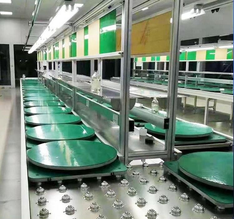 塑料链板线 不锈钢链板输送线 自动化流水线 皮带线定制厂家图4