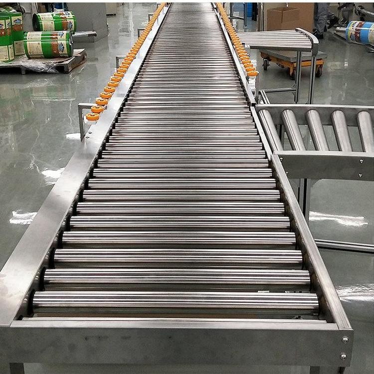 皮带输送机制作厂家 吉宏川 不锈钢滚筒输送线图4