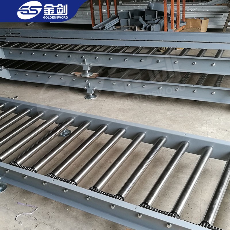 辊道线动力滚筒输送机全自动包装辊筒输送线设备装配生产流水线图2