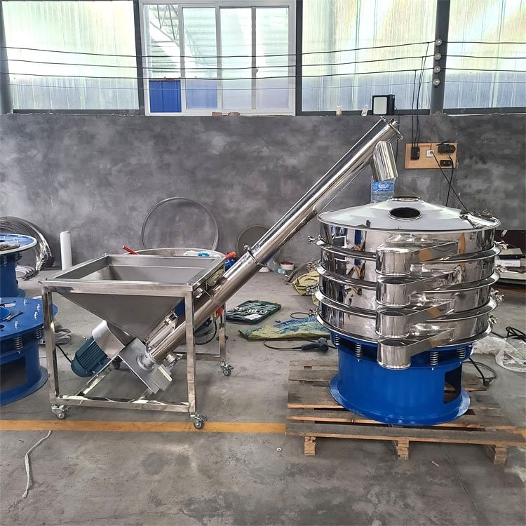 无轴管式螺旋输送机 雷诚机械厂家 有轴不锈钢输送图5